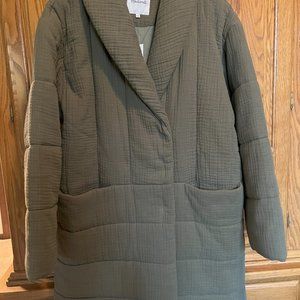 MADEWELL Lightspun DUMONT Quilted Jacket Coat - size Large - NWT!